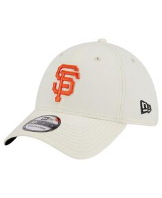 Мужская белая кепка San Francisco Giants Chrome Team Classic 39THIRTY Flex Hat New Era