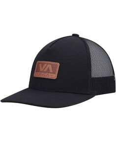 Мужская черная кепка Snapback Trucker с затвором RVCA