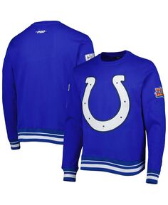 Мужской пуловер-толстовка Royal Indianapolis Colts Mash Up Pro Standard