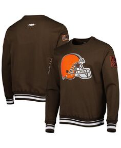 Мужской коричневый пуловер Cleveland Browns Mash Up свитшот Pro Standard