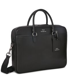 Мужская кожаная сумка-портфель Polo Ralph Lauren