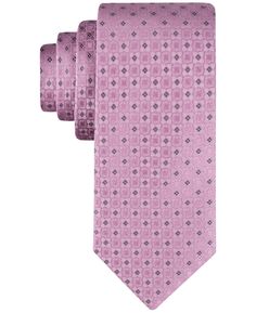 Мужские галстуки с медальонами на четыре очка Calvin Klein