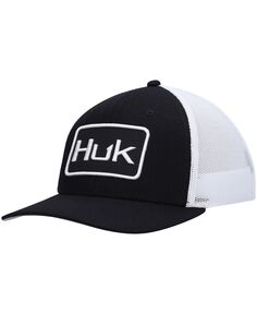 Мужская черная однотонная шляпа Trucker Flex Huk