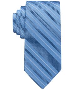 Мужской галстук в линейную полоску Calvin Klein