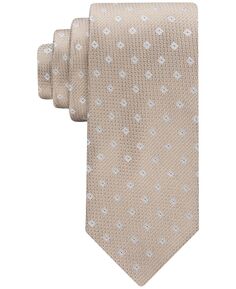 Мужской аккуратный галстук с микроцветочным принтом Calvin Klein