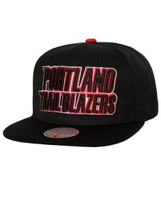 Мужская черная памятная кепка с логотипом проекта НБА 2013 Portland Trail Blazers Mitchell &amp; Ness