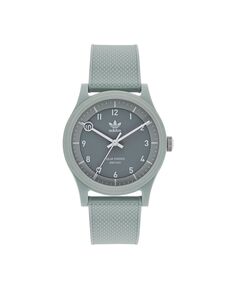 Часы унисекс Solar Project One, серый полимерный ремешок, 39 мм adidas