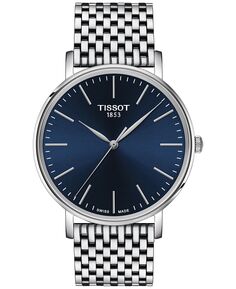 Мужские швейцарские часы с браслетом из нержавеющей стали, 40 мм Tissot