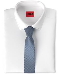 Мужской шелковый жаккардовый галстук HUGO