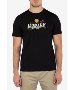 Мужская футболка с коротким рукавом на каждый день Explore Deserted Hurley