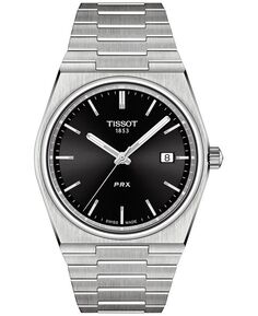 Мужские швейцарские часы PRX с браслетом из нержавеющей стали, 40 мм Tissot