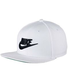 Мужская белая регулируемая бейсболка Snapback Pro Futura Nike