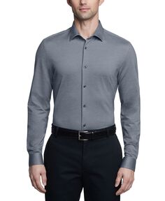 Мужская классическая рубашка очень узкого кроя стрейч Calvin Klein
