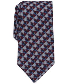 Мужской галстук Dunstan с геометрическим принтом Perry Ellis