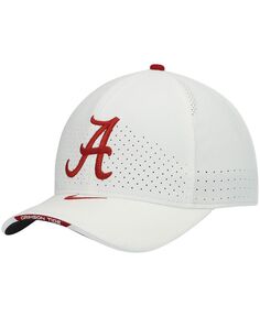 Мужская кепка Nike White Alabama Crimson Tide 2021 Sideline Classic99 Performance Flex Jordan