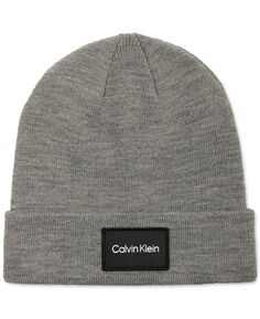 Мужская тканая шапка с нашивкой-логотипом Calvin Klein
