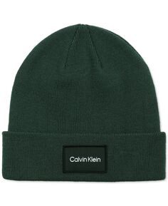 Мужская тканая шапка с нашивкой-логотипом Calvin Klein