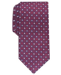 Классический мужской галстук в сетку Club Room