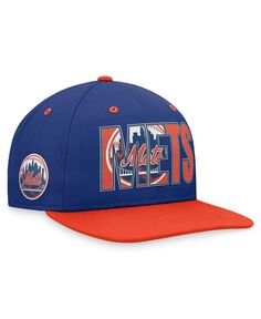 Мужская кепка Snapback Royal New York Mets Cooperstown Collection Pro Nike