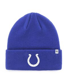 Мужская базовая вязаная шапка с манжетами Royal Indianapolis Colts &apos;47 Primary &apos;47 Brand