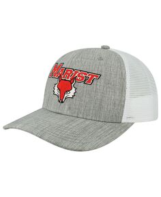 Мужская кепка Snapback The Champ Trucker Red Foxes Heather Grey, White Marist Red Foxes Legacy Athletic