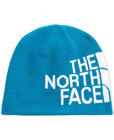 Мужская двусторонняя шапка-бини с баннером The North Face