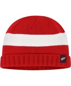 Мужская красная шапка-бини Detroit Red Wings Fisherman adidas