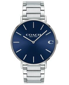 Мужские часы Charles с браслетом из нержавеющей стали 41 мм COACH