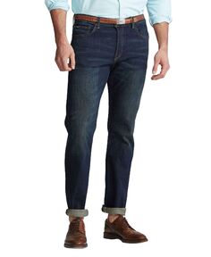 Мужские свободные прямые джинсы Big &amp; Tall Hampton Polo Ralph Lauren