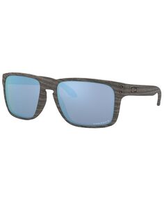 Поляризованные солнцезащитные очки Woodgrain, OO9417 59 HOLBROOK XL Oakley