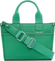 Сумка-портфель Calvin Klein Elements с верхом на молнии, зеленый