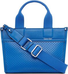 Сумка-портфель Calvin Klein Elements с верхом на молнии, синий