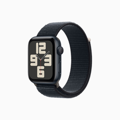 Умные часы Apple Watch SE Gen 2 2023 (GPS), 44 мм, Midnight Aluminum Case/Midnight Sport Loop