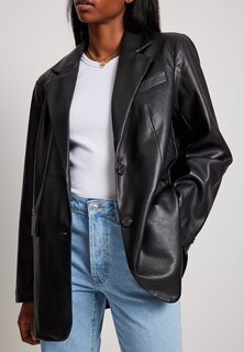 Куртка из искусственной кожи Na-Kd, черный