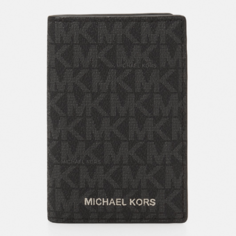Визитница Michael Kors Folding Card Case Unisex, черный