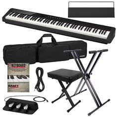 Цифровое пианино Casio Privia PX-S1100 — черный НАБОР STAGE ESSENTIALS BUNDLE PX-S1100 - Black