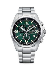 Часы Eco-Drive Promaster Land с хронографом из нержавеющей стали, 45 мм Citizen