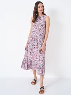 Платье миди с цветочным принтом Suzi Crew Clothing, Многоцветный