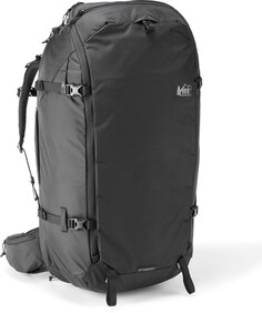 Дорожный рюкзак Ruckpack 60+ Recycled — женский REI Co-op, черный