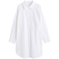 Рубашка H&amp;M Oversized Oxford, белый (Размер M) H&M