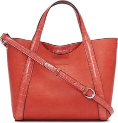 Миниатюрная сумка через плечо Calvin Klein Masonite, пряный апельсин