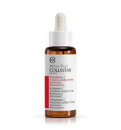 Collistar Attivi Puri Vitamin C + Alfa Arbutina Serum осветляющая сыворотка для лица 30мл