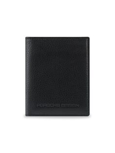 Деловой кожаный бумажник для бумажника Porsche Design, черный