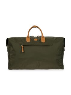 X-Travel 22-дюймовая дорожная сумка Deluxe Bric&apos;s, оливковый Bric`S