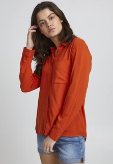 Рубашка ICHI Ihmain, оранжевый