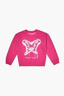 Пуловер с рисунком Fallen Angel для девочек Forever 21, розовый