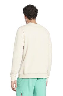 Пуловер с круглым вырезом Reebok Identity с большим логотипом Forever 21, серо-коричневый