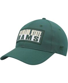 Мужская зеленая кепка Colorado State Rams Positraction Snapback Colosseum