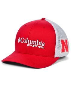 Эластичная кепка Nebraska Cornhuskers PFG Columbia