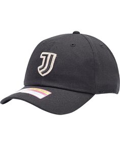 Мужская черная регулируемая шапка Juventus Swatch Fan Ink